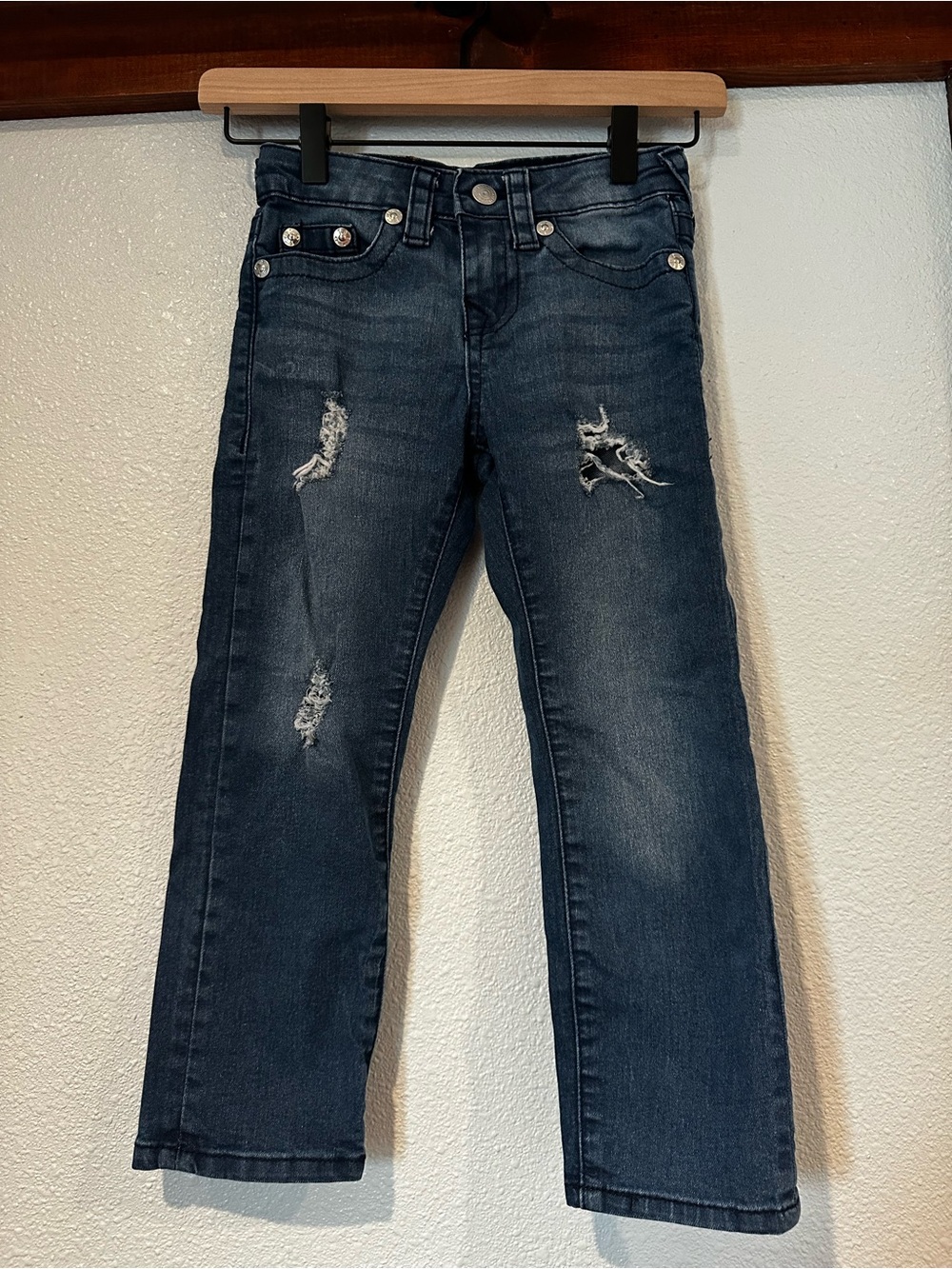 True Religion Girls Gino Slim Size 5